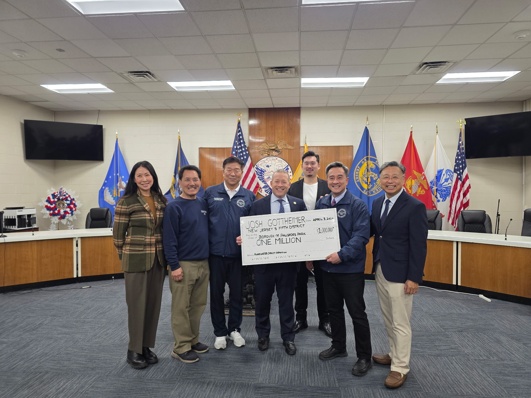 $1 Million Federal Grant Announcement - Palisades Park