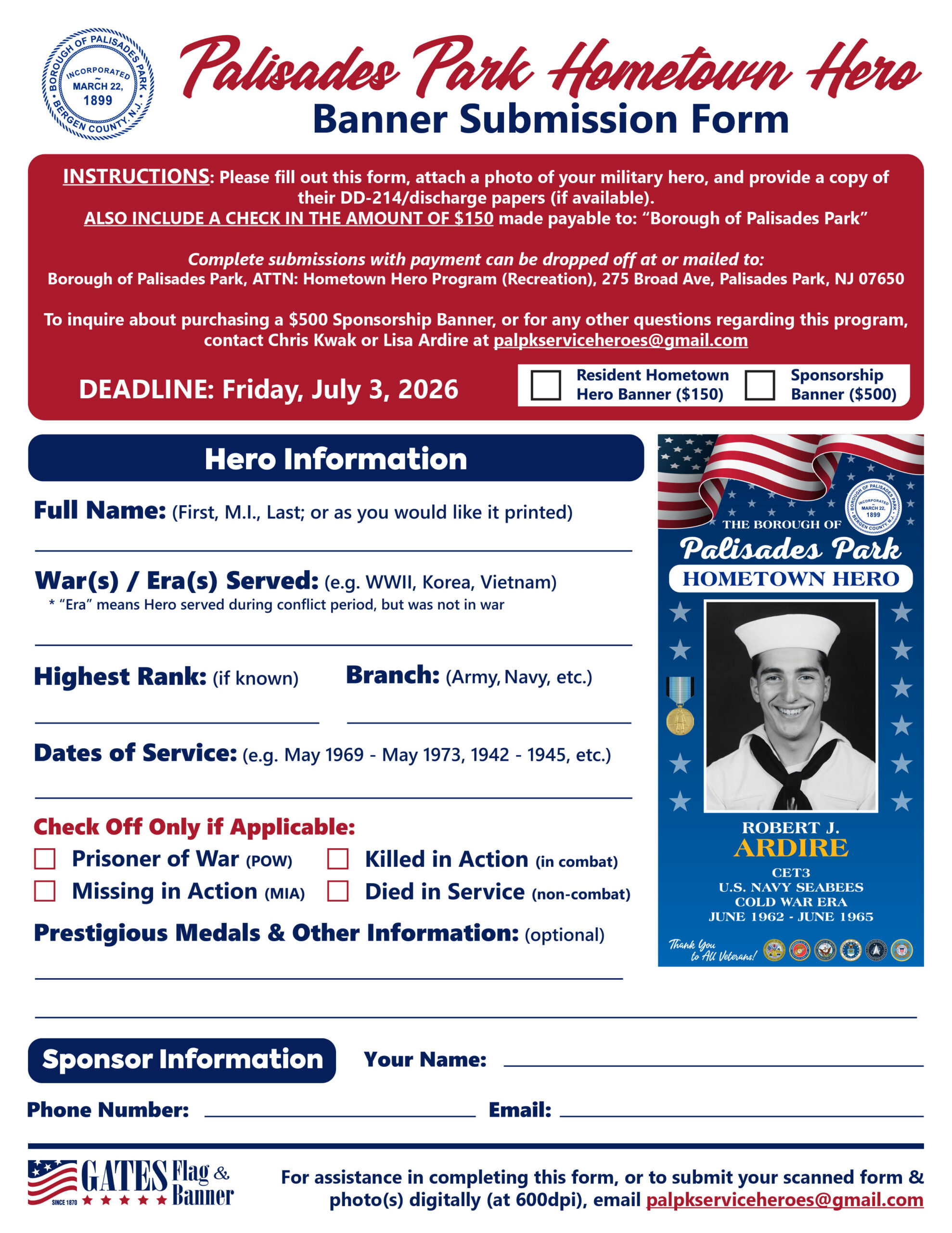 Kids Summer Camp 2026 Flyer – Palisades Park Recreation