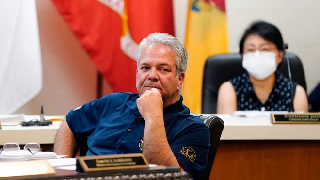 Former Business Administrator David Lorenzo