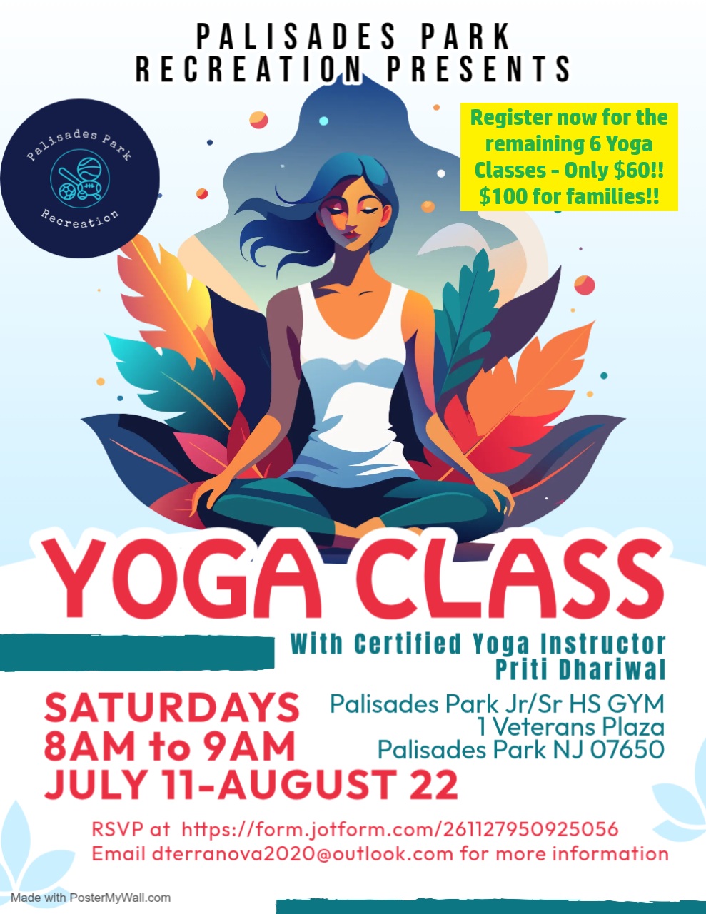 Yoga Class Flyer