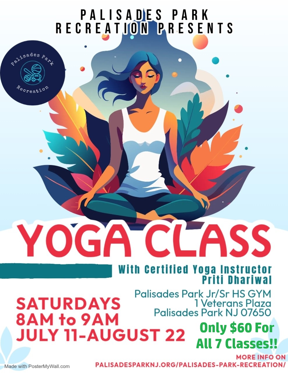 Yoga Class Flyer