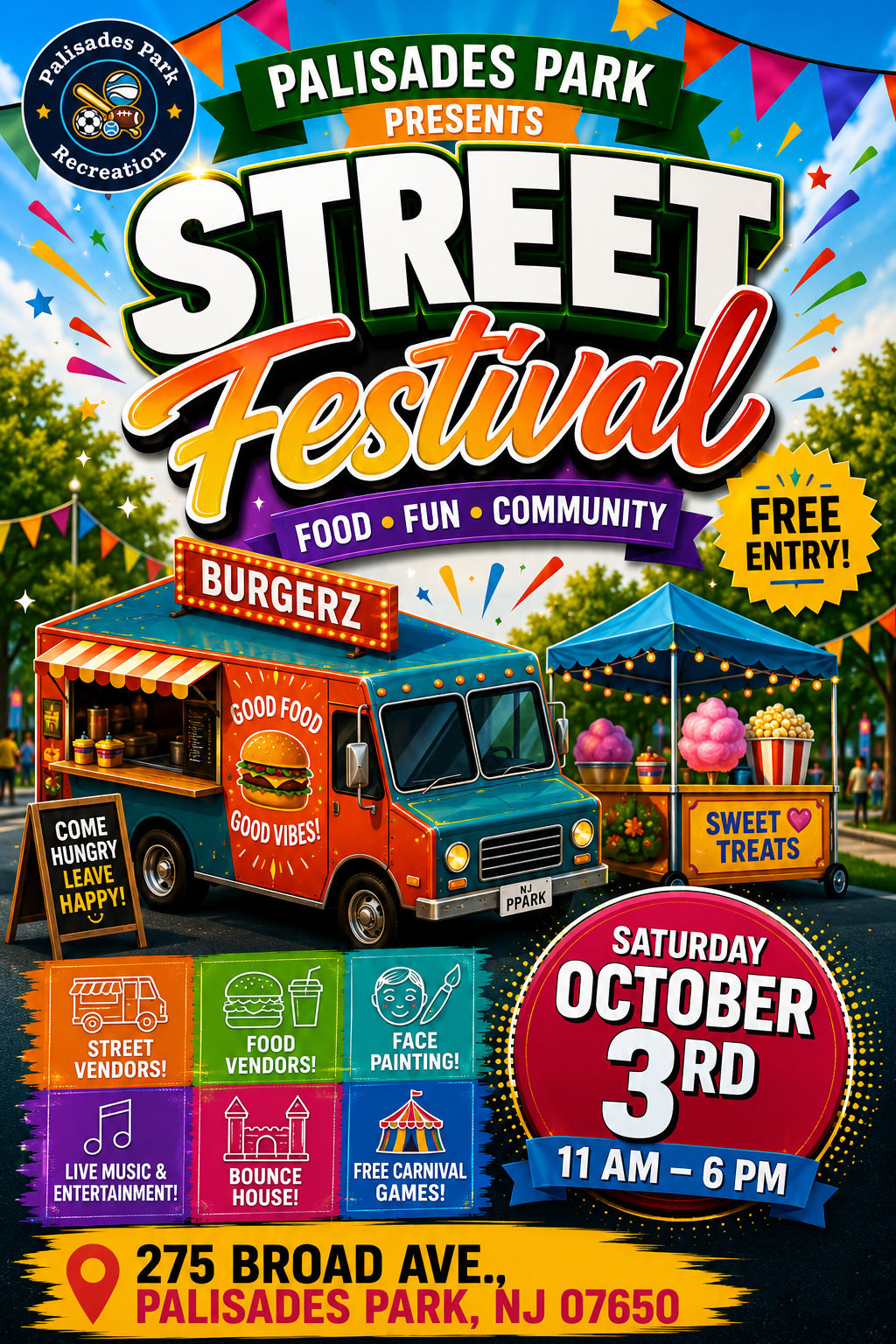 5th Annual Street Festival Palisades Park