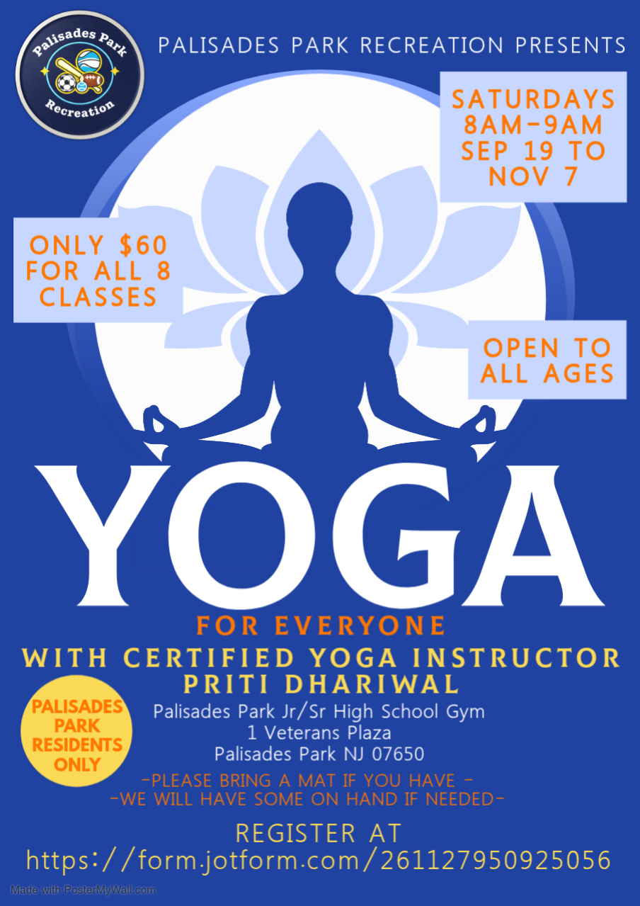 Fall Yoga Class Flyer