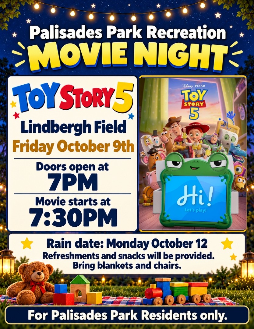 Movie Night - Toy Story 5 Flyer